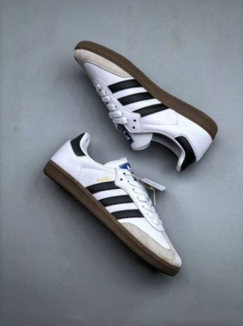 Adidas Samba White Black Men Sneakers Fixx