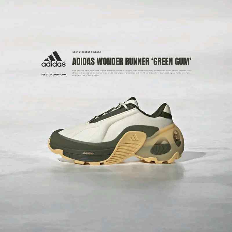 adidass Wonder Runner Yellow Green 233