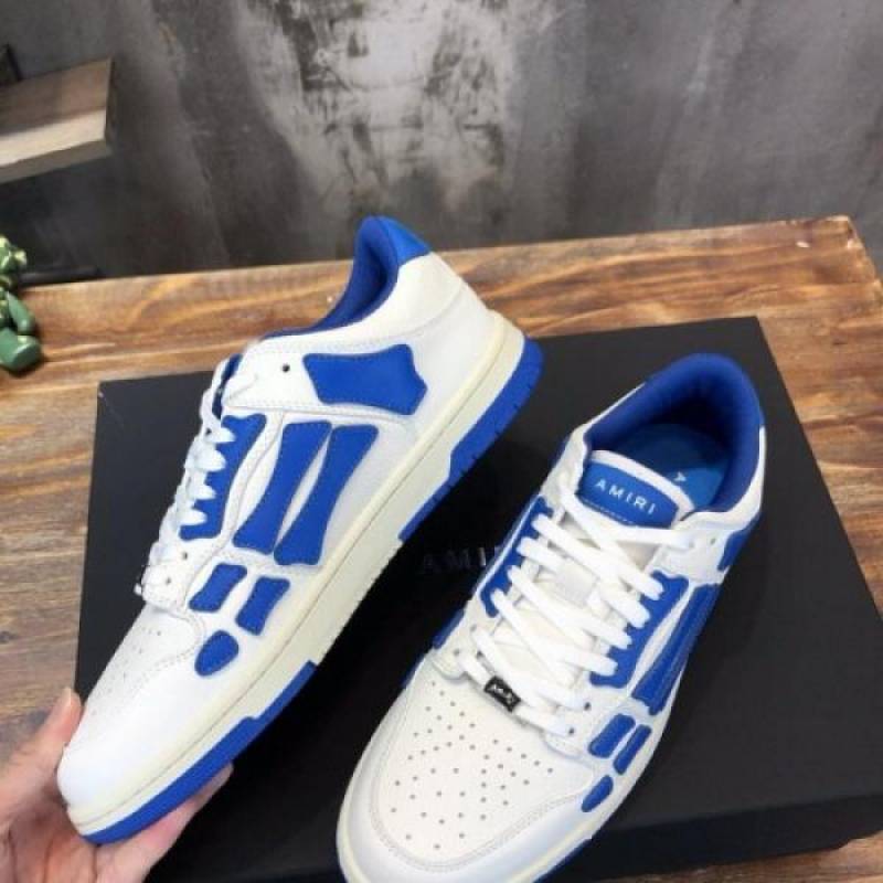 Amir Skel low top sneaker white blue