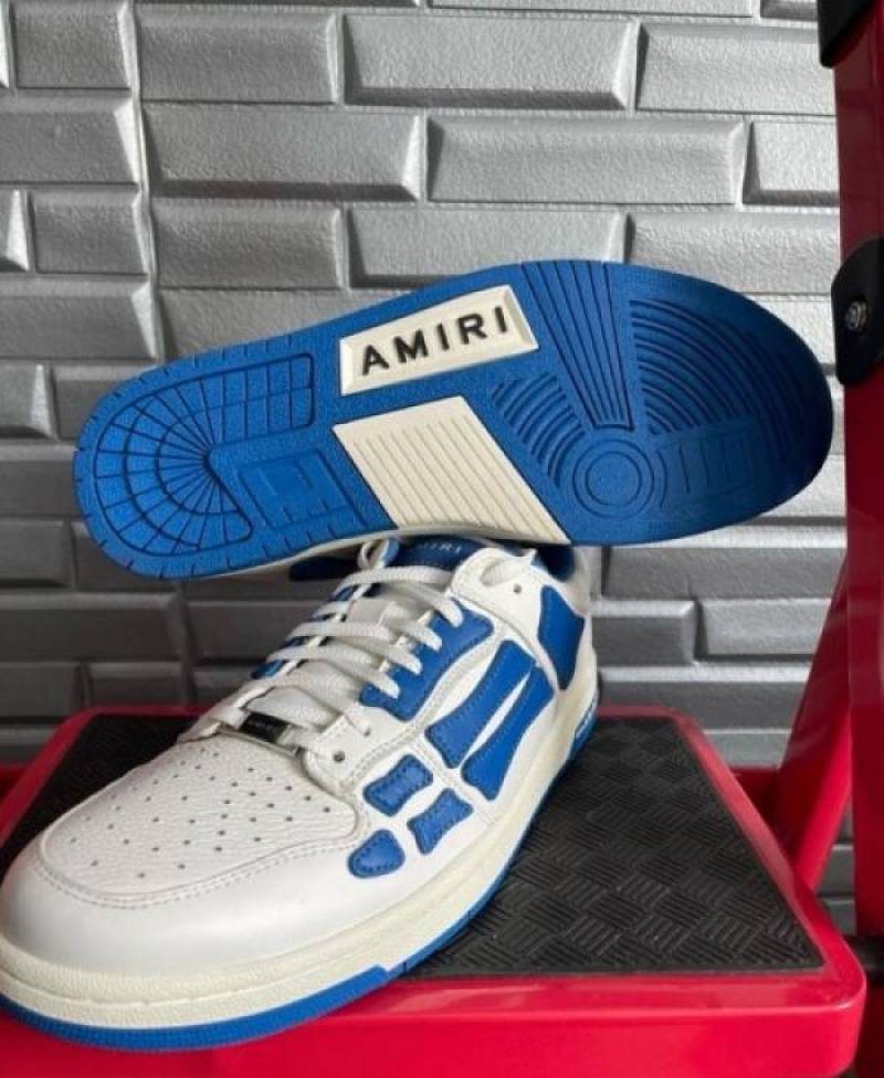 Amir Skel low top sneaker white blue