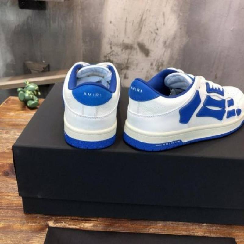 Amir Skel low top sneaker white blue