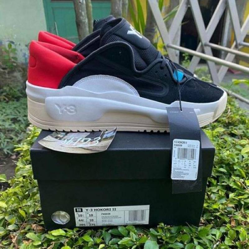Y 3 Adidaass Hokori Black Red