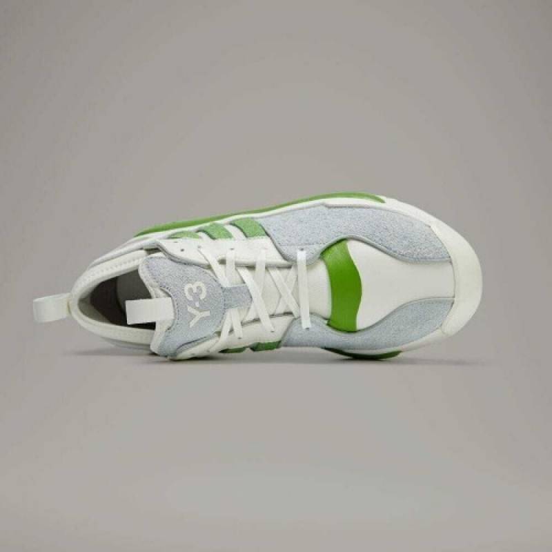 Adidaass y 3 rivalry white green