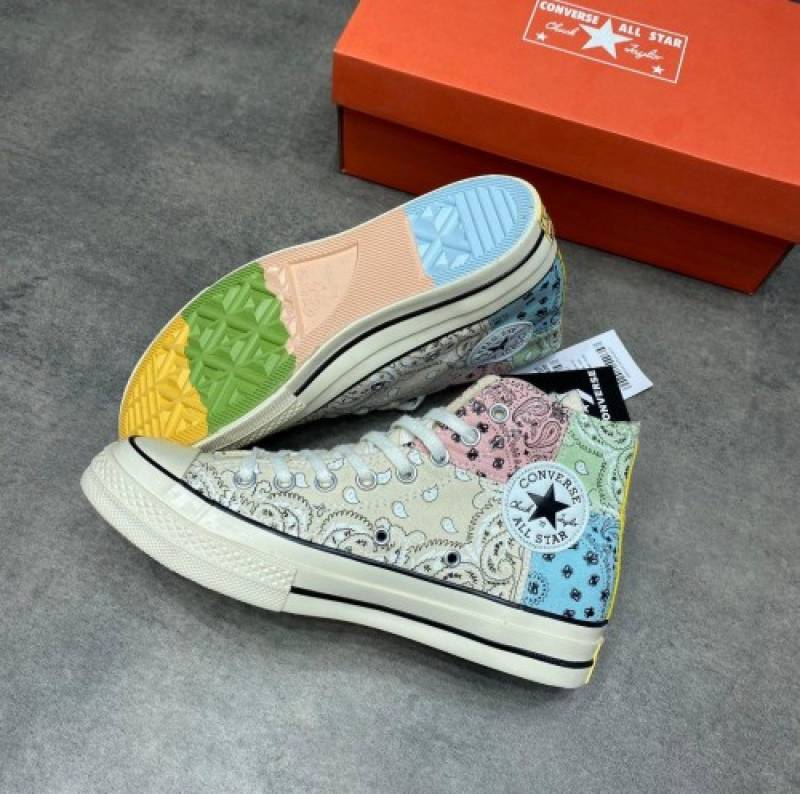offspring wraps Conversse chuck 70 patchwork paisley pattern