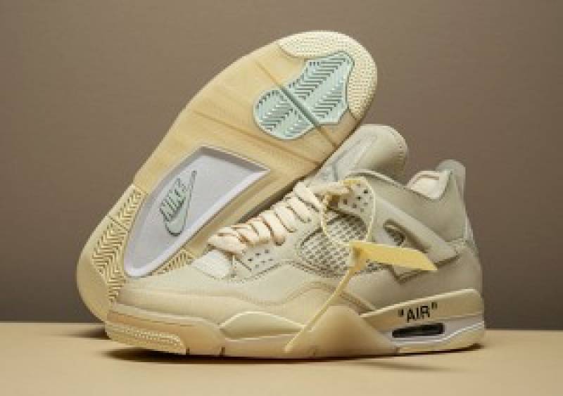 Nike Air jordan 4 off white