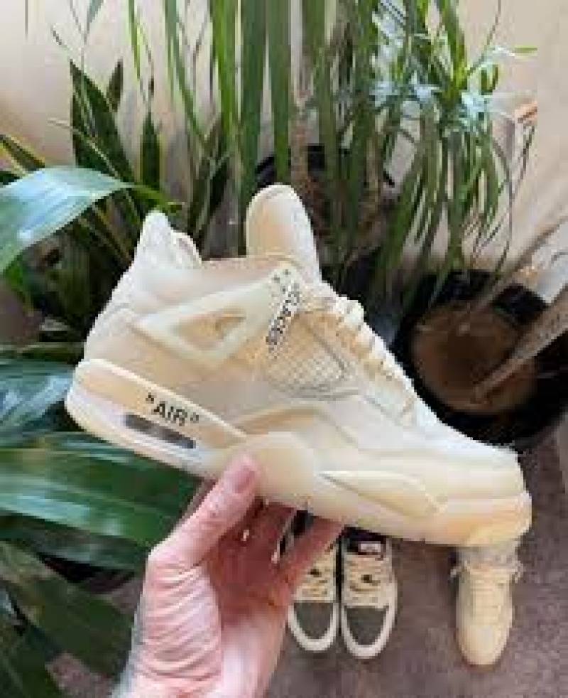 Nike Air jordan 4 off white
