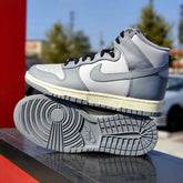 dunk high sail grey