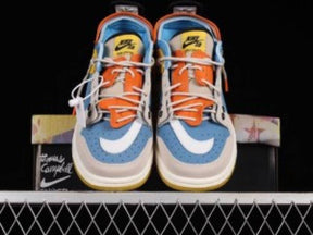 Nike SB Dunk Low Gold Blue Orange