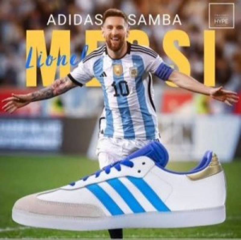 Adidas x Lionel Messi Samba sneakers
