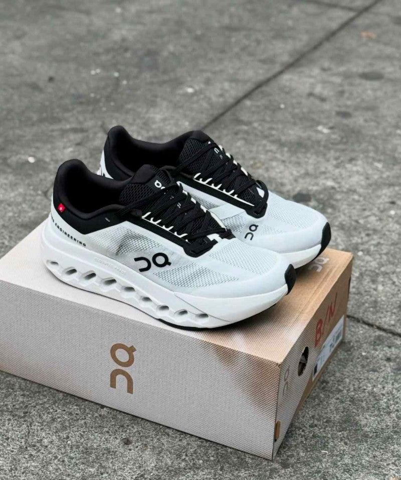 On Cloud Surfer Next White Black