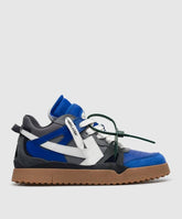 OFF WHITE MIDTOP SPONGE SNEAKERS MADE OF LEATHER