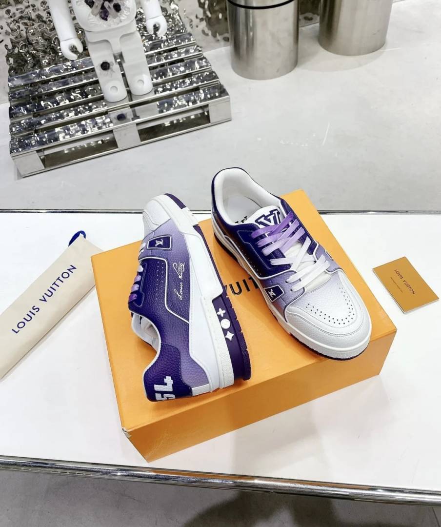 Loui.s Vuitton LV Trainer Dual Tone Purple