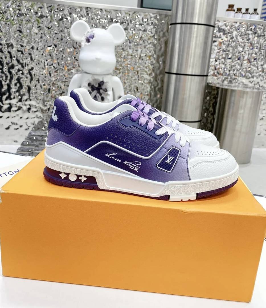 Loui.s Vuitton LV Trainer Dual Tone Purple