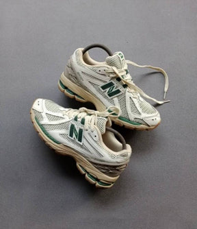 New balance 1906r white green cream