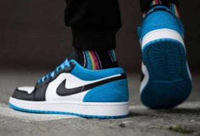 Nike Air jordan 1 low laser blue white black fix rate