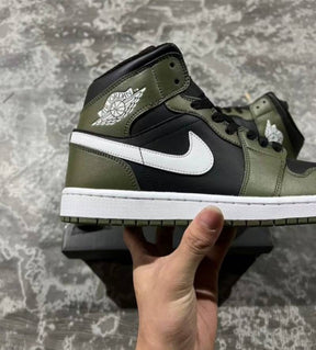 Air Jordan 1 Mid Medium Olive