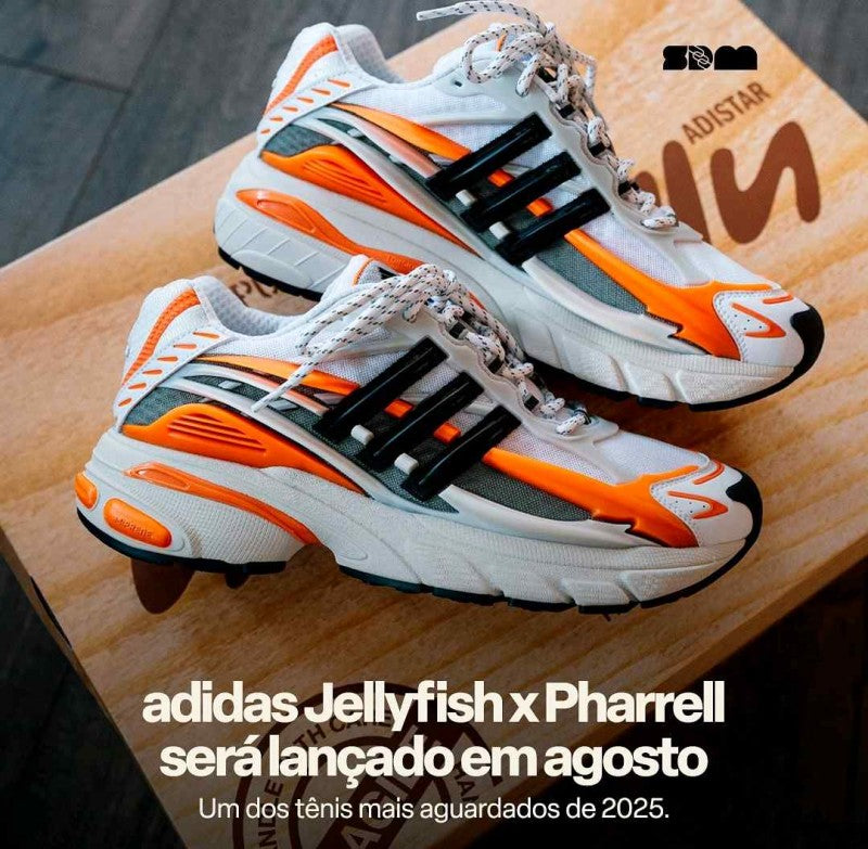 Pharrell Williams x adidasss Jellyfish Blanc orange