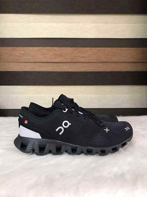ON Cloud X 3 Running Trainers All Black 246