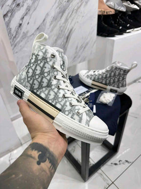 Dio.r B23 High Oblique Grey White 247