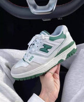 NewBalance white green 550 fix rate