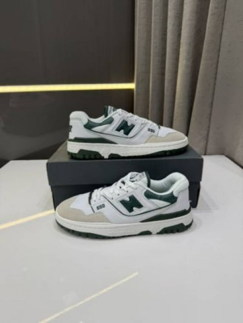 NewBalance white green 550 fix rate