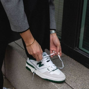 NewBalance white green 550 fix rate