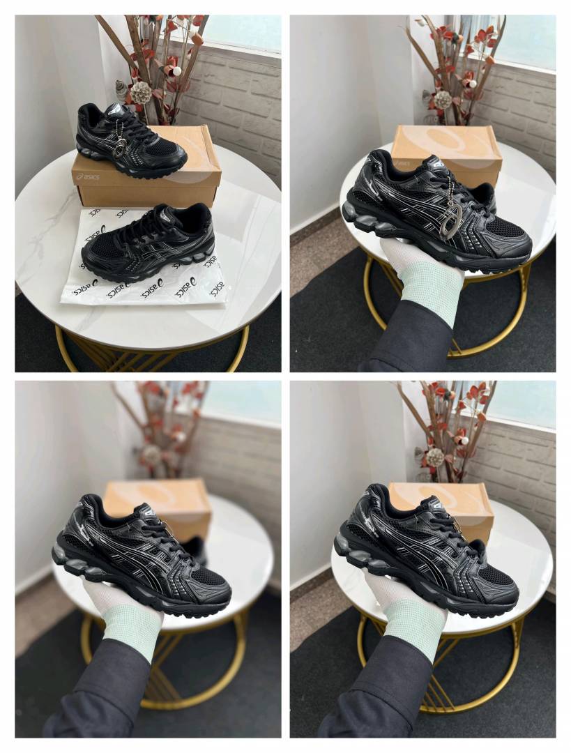 Asic ss gel kayano 14 black pure silver