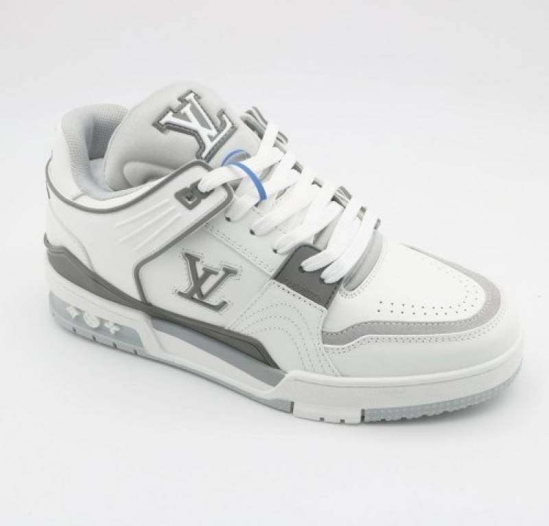 Louis Vuitton Trainer Grey White