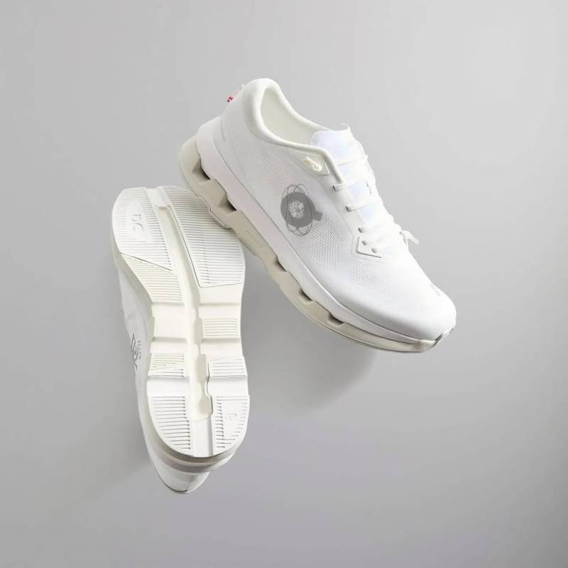 On Running x Kith Cloudzone White Ice