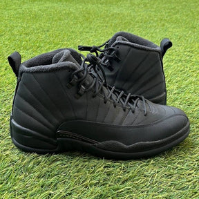 Nik.ee Air Jordan Retro 12 Winterized Triple Black