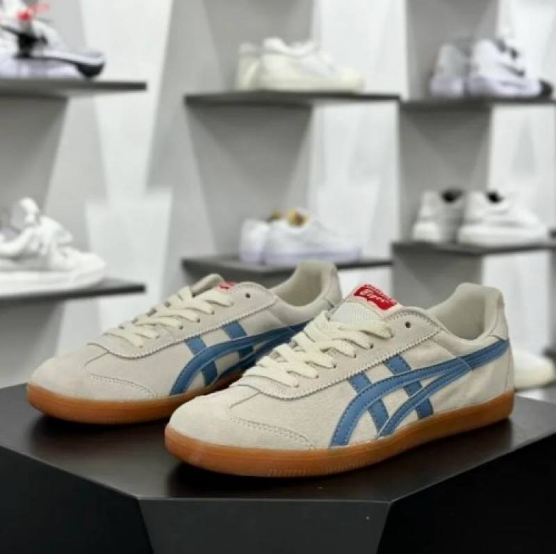 Onitsuk aa Tiger Tokuten Beige Blue Gum As2