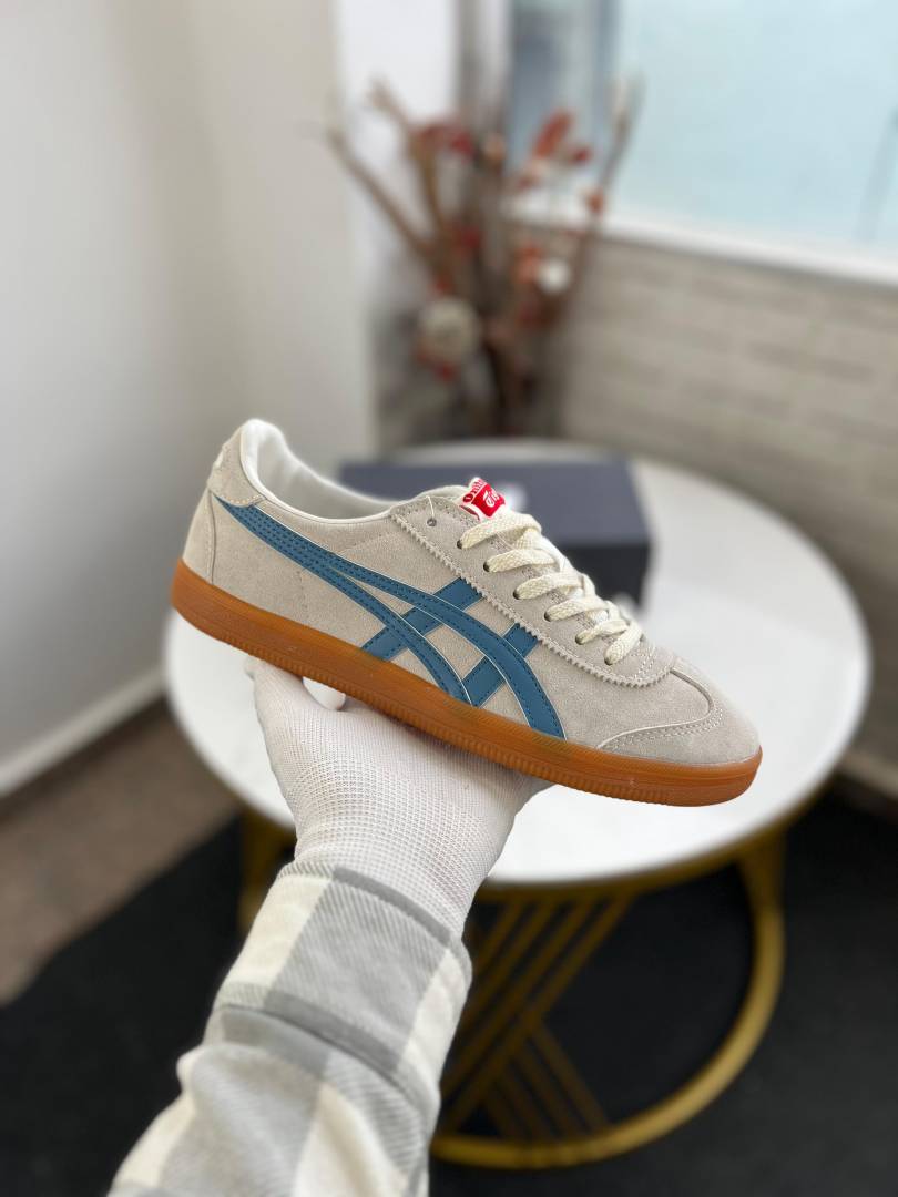 Onitsuk aa Tiger Tokuten Beige Blue Gum As2