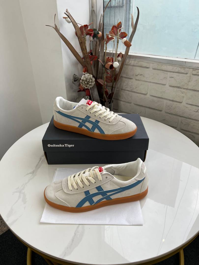 Onitsuk aa Tiger Tokuten Beige Blue Gum As2