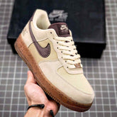Nik.e Air Force 1 Low Coffee Brown