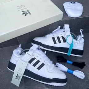 Adidas Bad Bunny white Black Sneakers