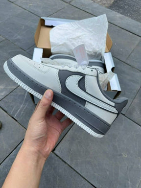Nik.e Air Force 1 Low Grey Metallic