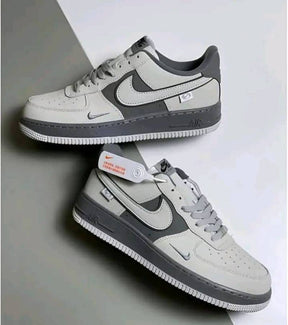 Nik.e Air Force 1 Low Grey Metallic