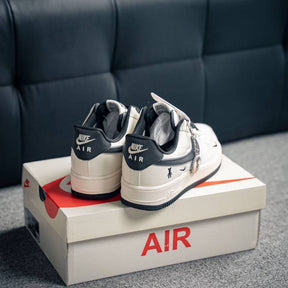 Nik.e Air Force 1 07 Violent Bear Joint Linen Being Black