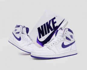 Nik.e Air Jordan 1 Og Metallic Court Purple Semi UA