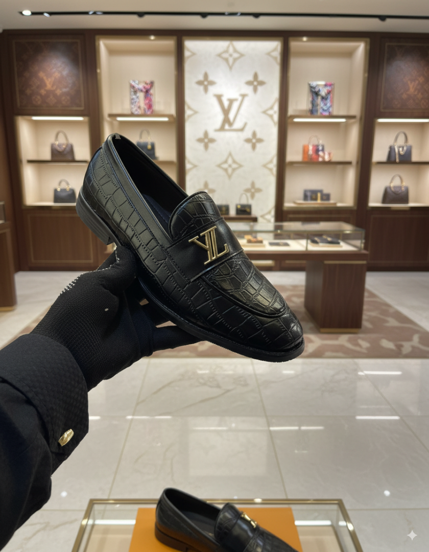 Louis Vuitton loafer Black 121