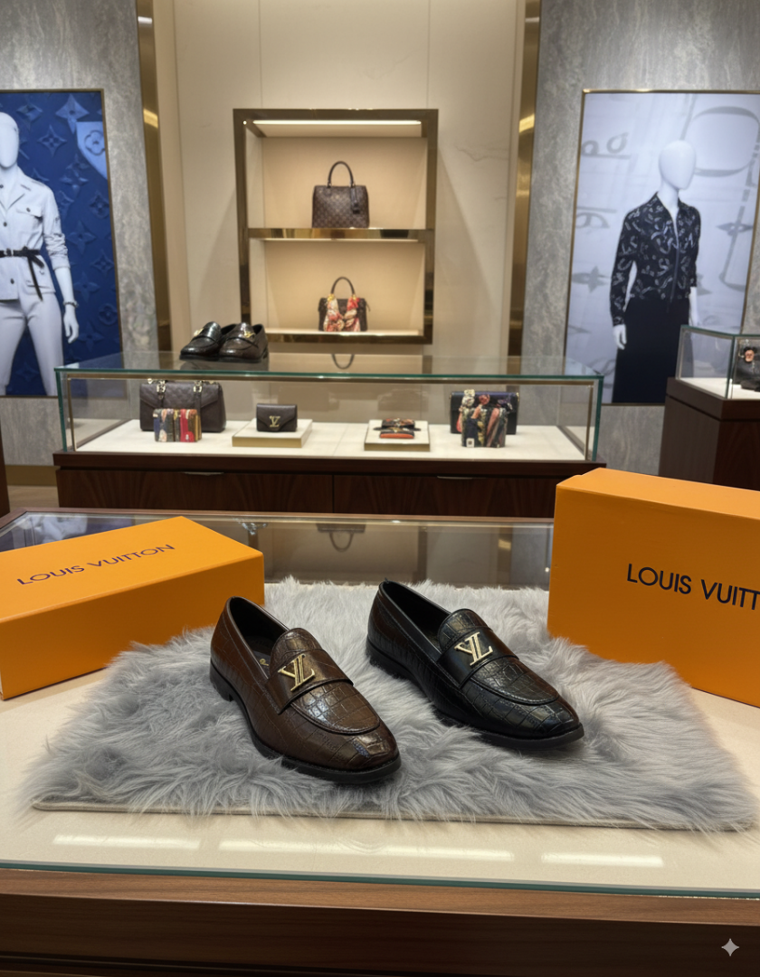 Louis Vuitton loafer Black 121