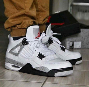 Air Jorda.n Retro 4 White Cement