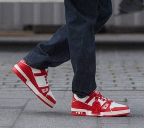 Louis Vuitton Trainer Red
