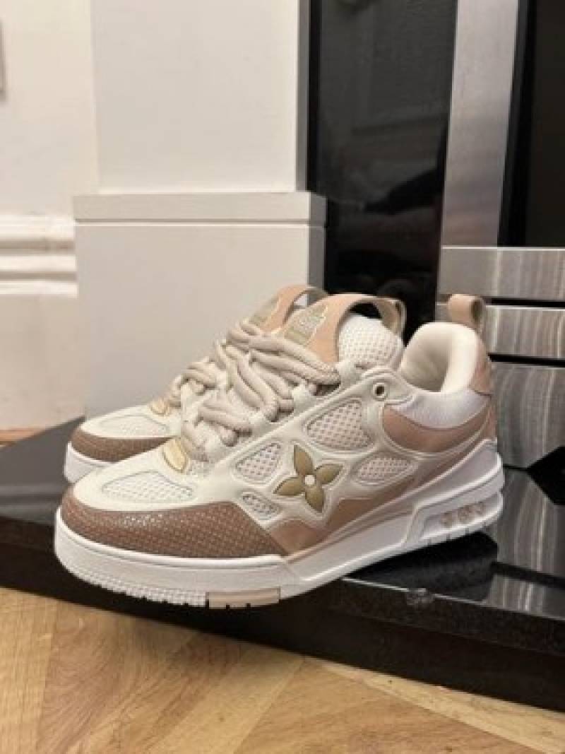 Louis Vuitton LV Skate Sneaker Beige White
