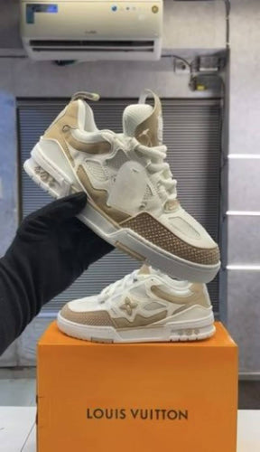 Louis Vuitton LV Skate Sneaker Beige White