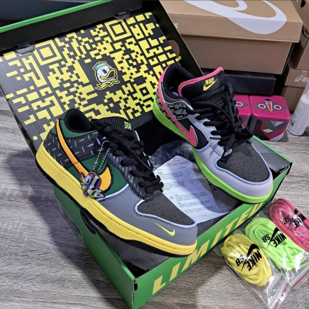 Nik e Dunk Low What The Duck University Of Oregon Home
