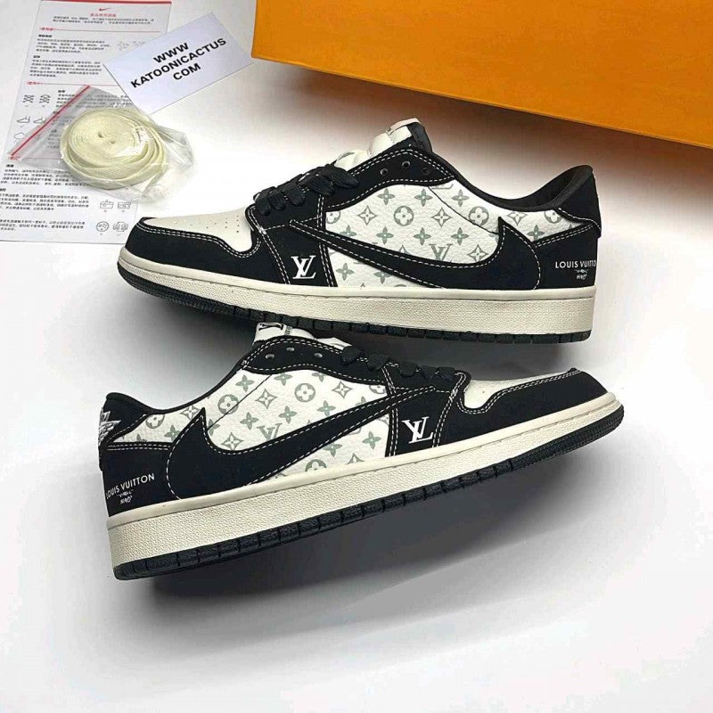 Fragment X Travis Scott X LV Air Jordan 1 Low 803