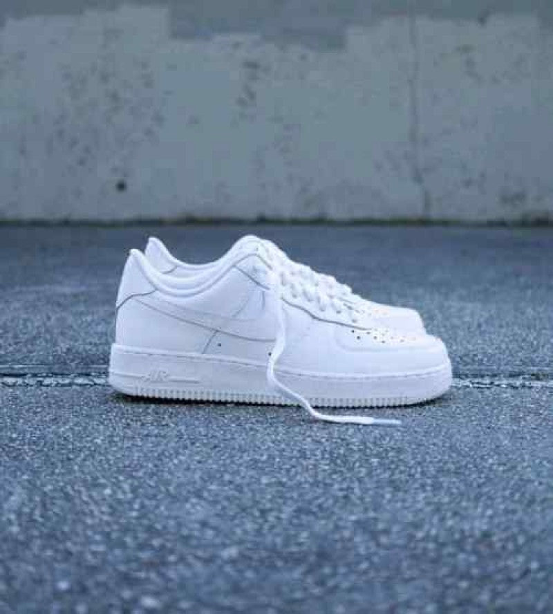 Nike Airforce 1 White Pure Leather Heavy Quality 189