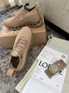 On Runningx Loewe Cloudtilt Dark Sand sneakers