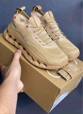 On Runningx Loewe Cloudtilt Dark Sand sneakers